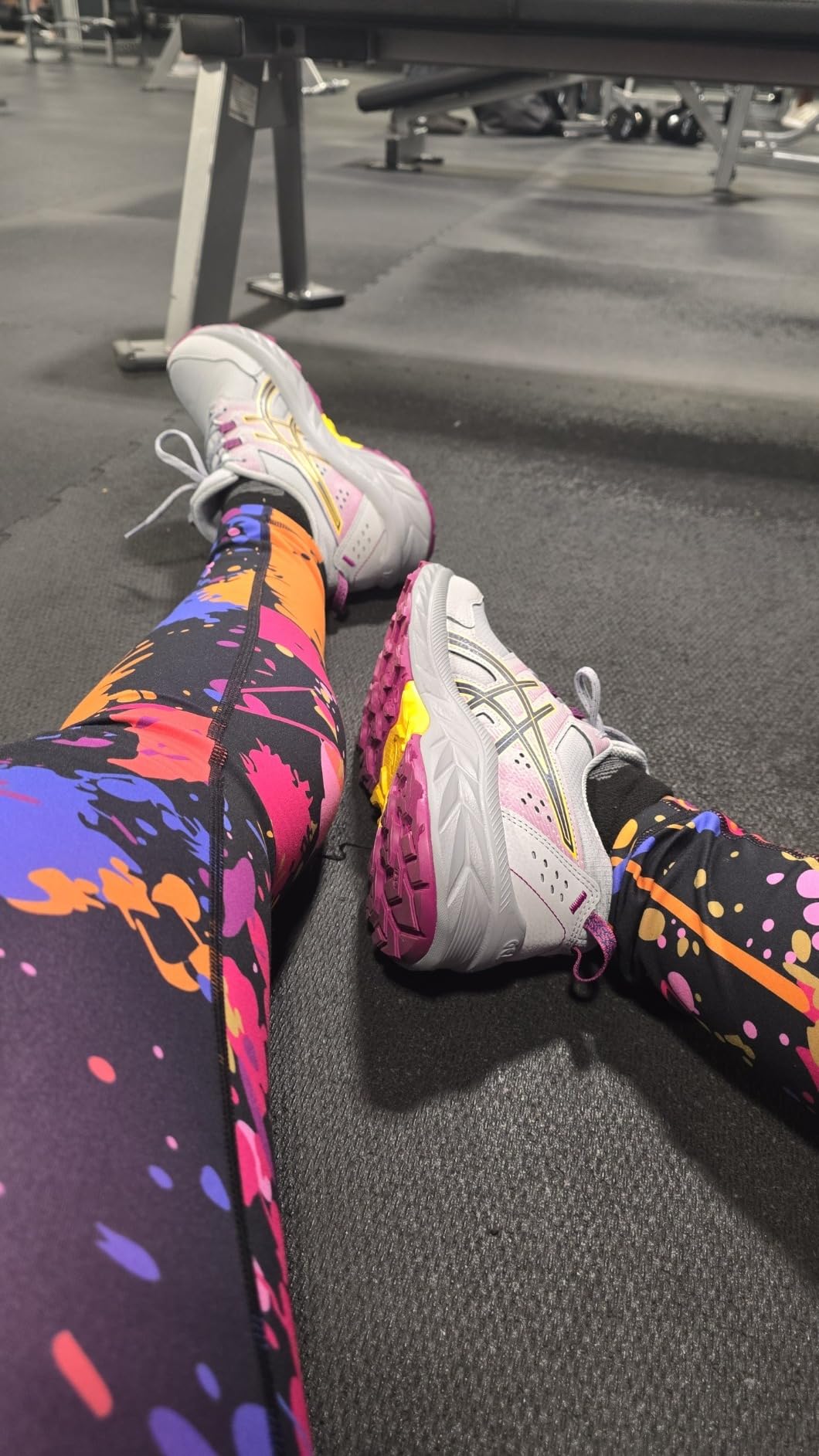 ASICS Women's Gel-Venture 9 in action showing versatile daily wear capability