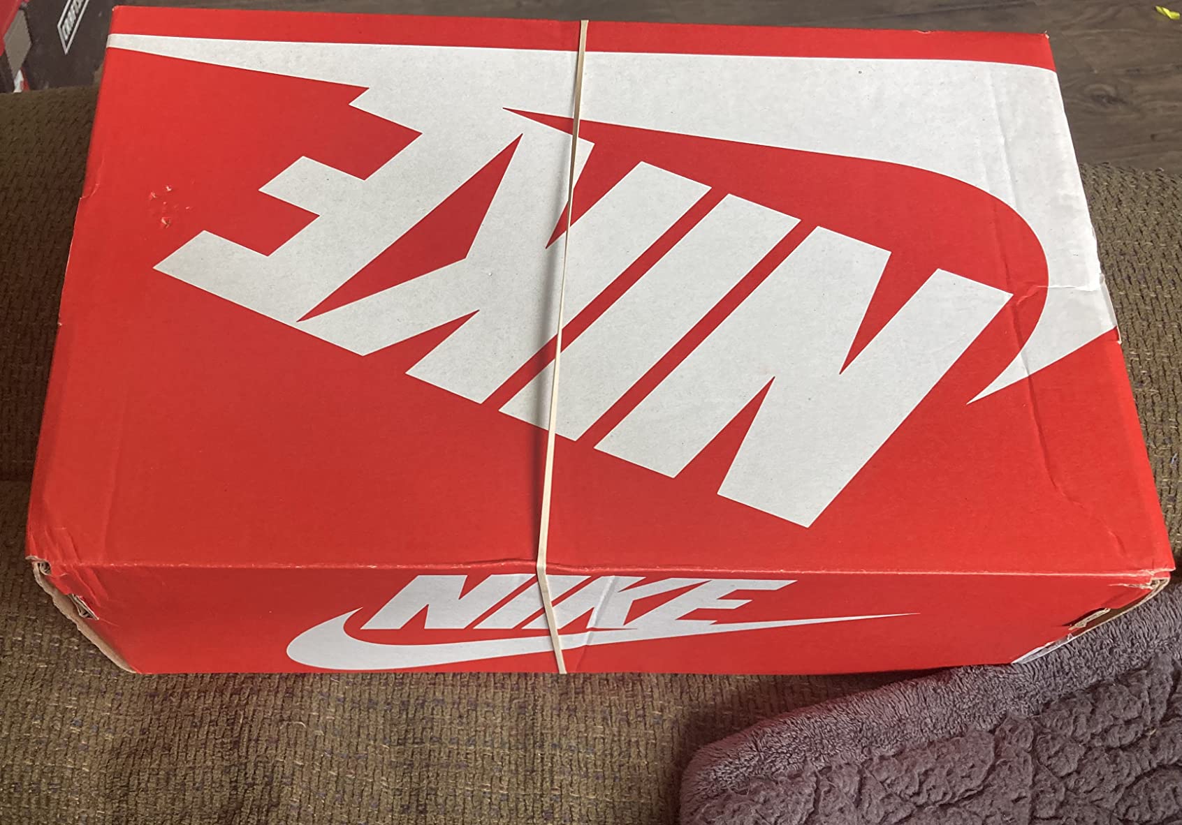 Nike Court Borough Low product packaging and presentation showing brand marketing