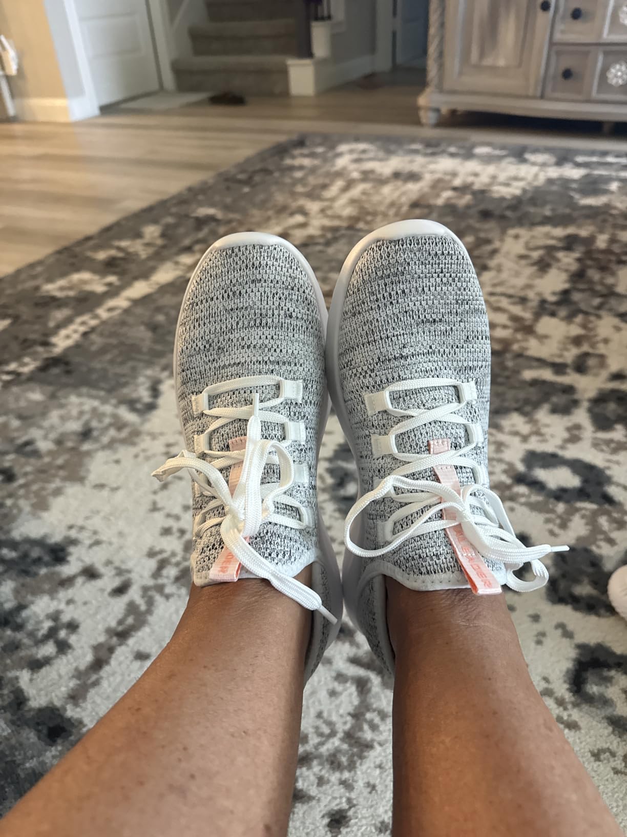 ALEADER walking shoes worn during outdoor activities showing versatility for different terrains