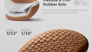 Airhas Men's Barefoot Shoes Zero Drop Wide Toe Box