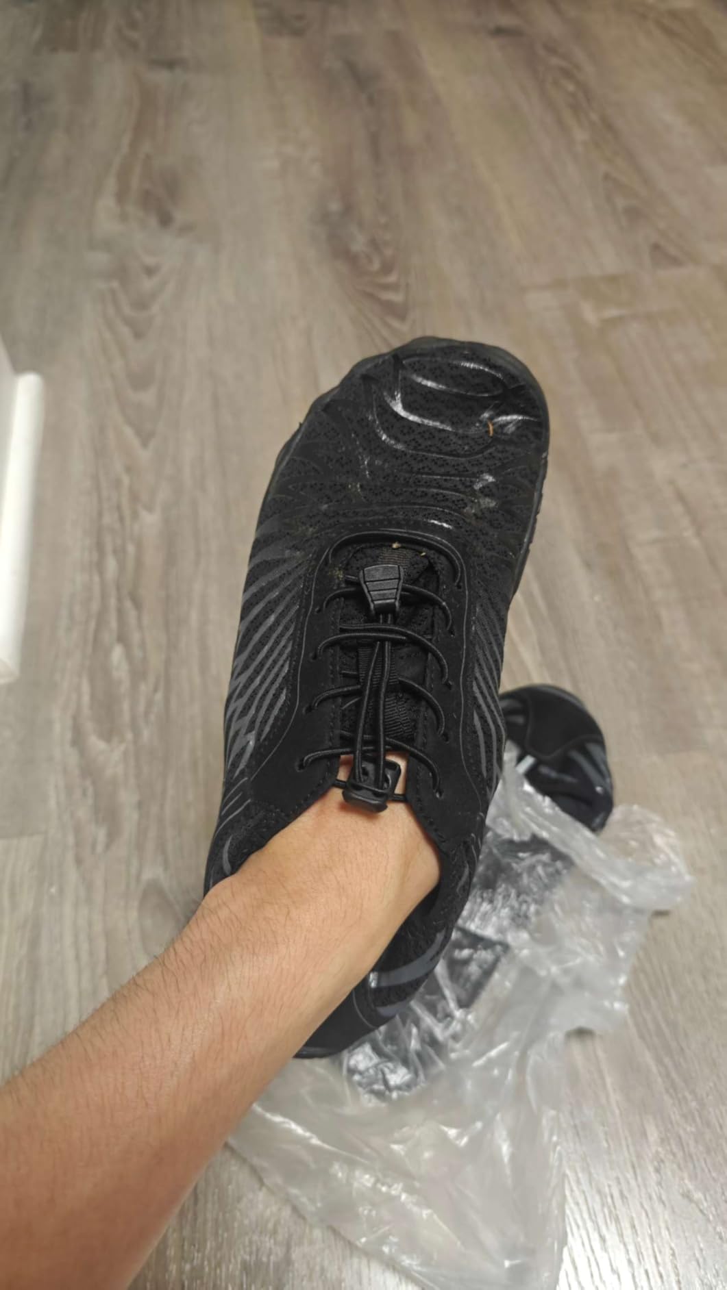 Hike Barefoot Shoes for women and men showing breathable mesh design and flexible sole construction