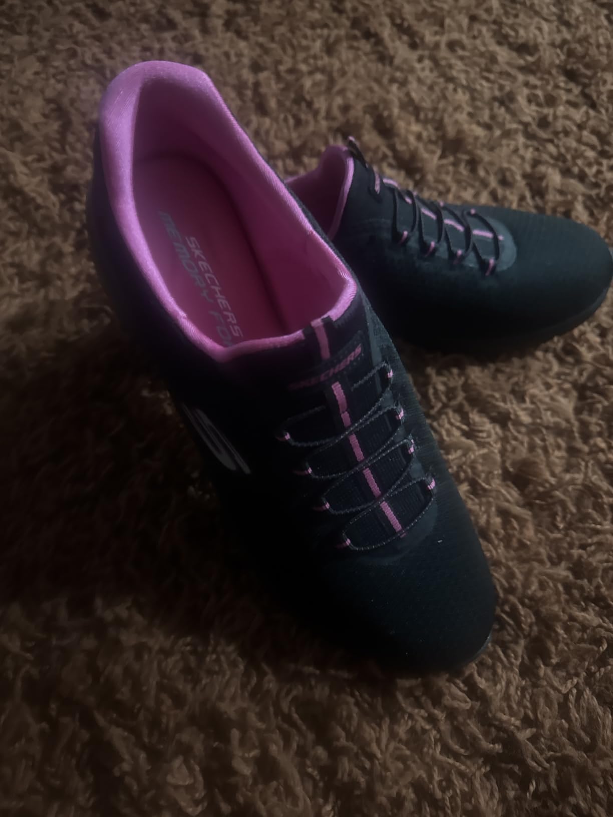 Skechers Summits worn in real-world setting showing slip-on convenience