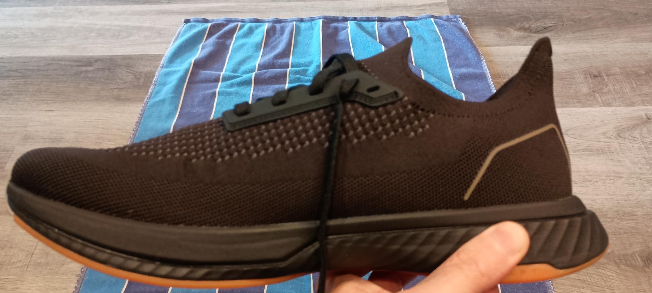 FLUX FOOTWEAR Adapt Runners blush colorway showing wide toe box and zero drop minimalist design