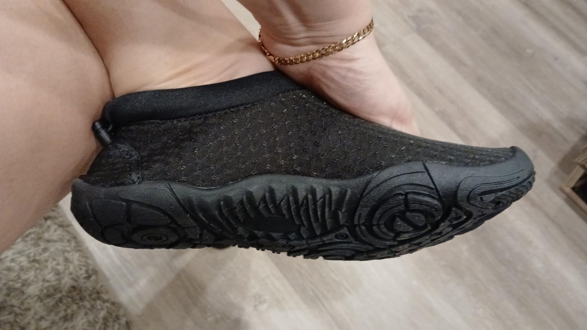 Mishansha water shoes lifestyle shot showing versatility for casual and water activities