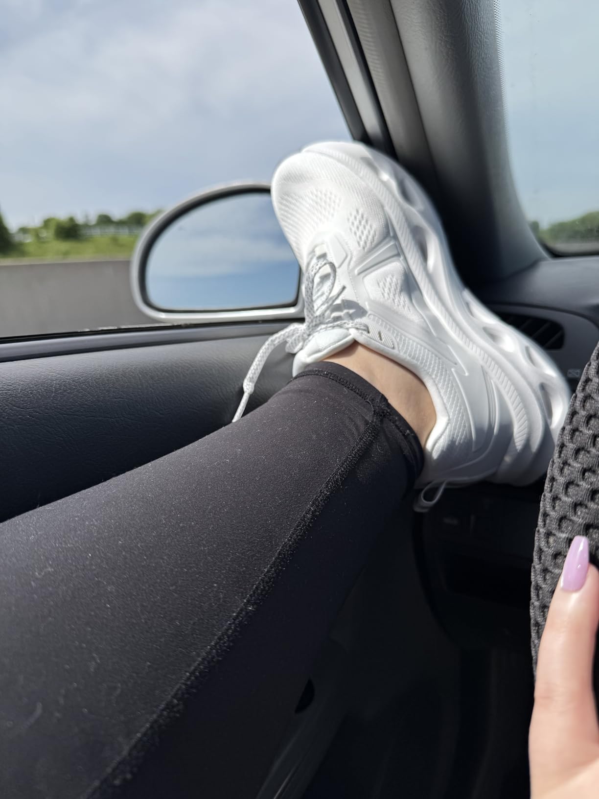 NORTIV 8 MovePropel shoes worn with athletic wear showing style versatility and platform height