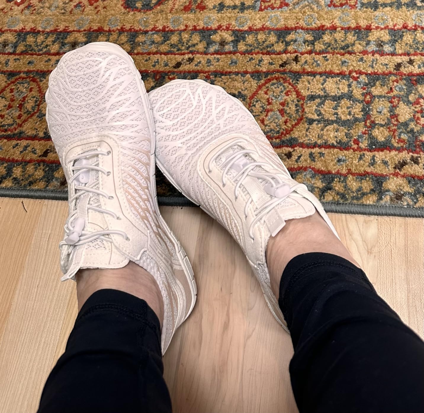 Hike Barefoot Shoes being worn during outdoor activities showing flexibility and ground connection