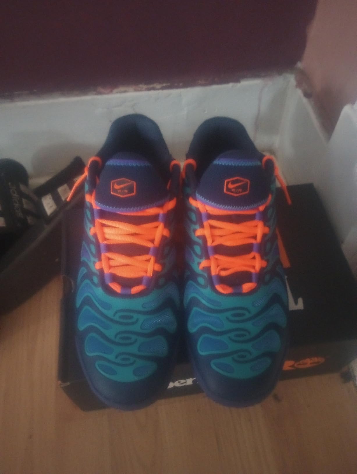 Close-up detail of Handshop shoelaces showing oval shape and aglet construction