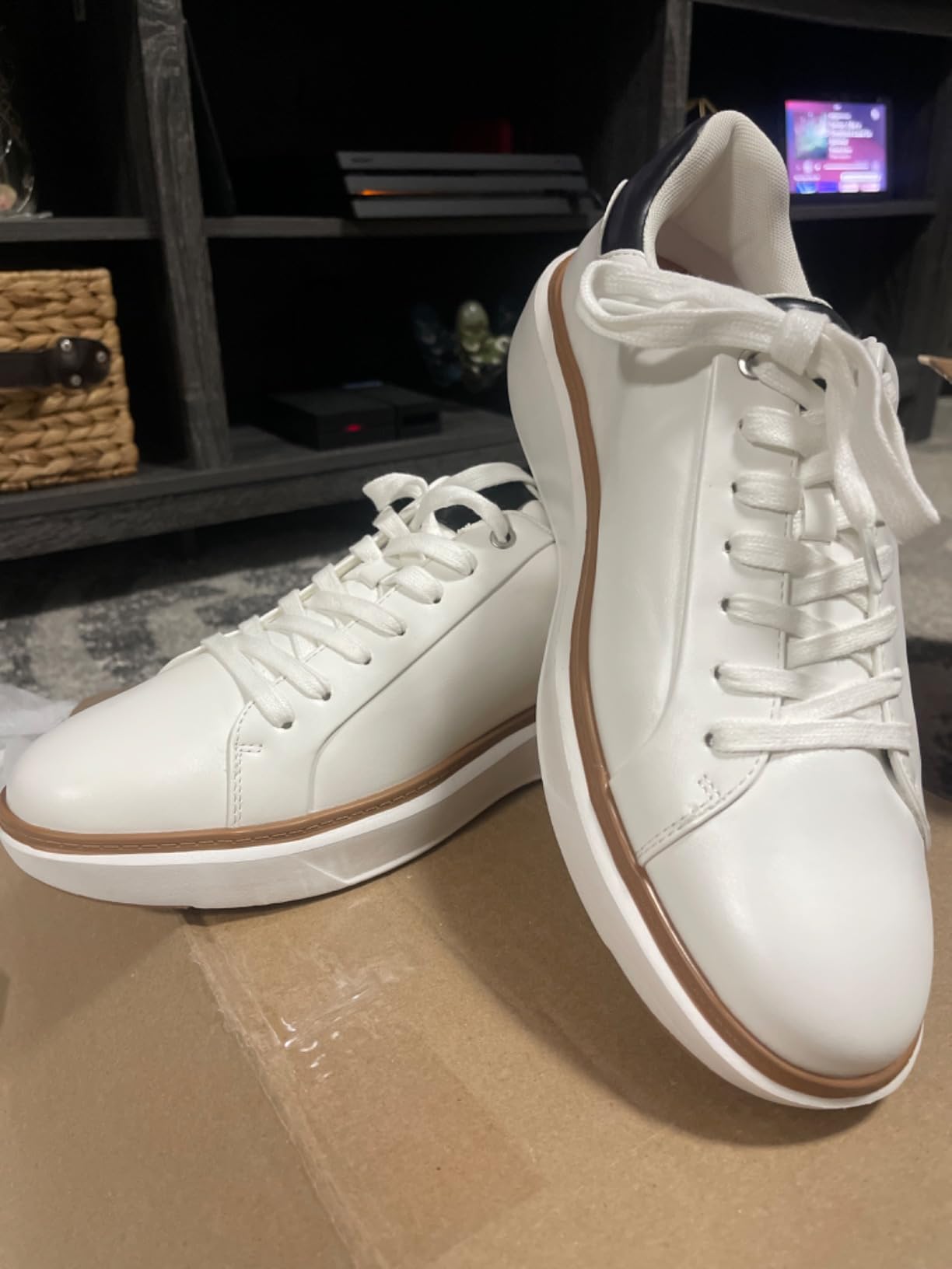 Bruno Marc sneakers lifestyle shot showing versatile casual-professional styling