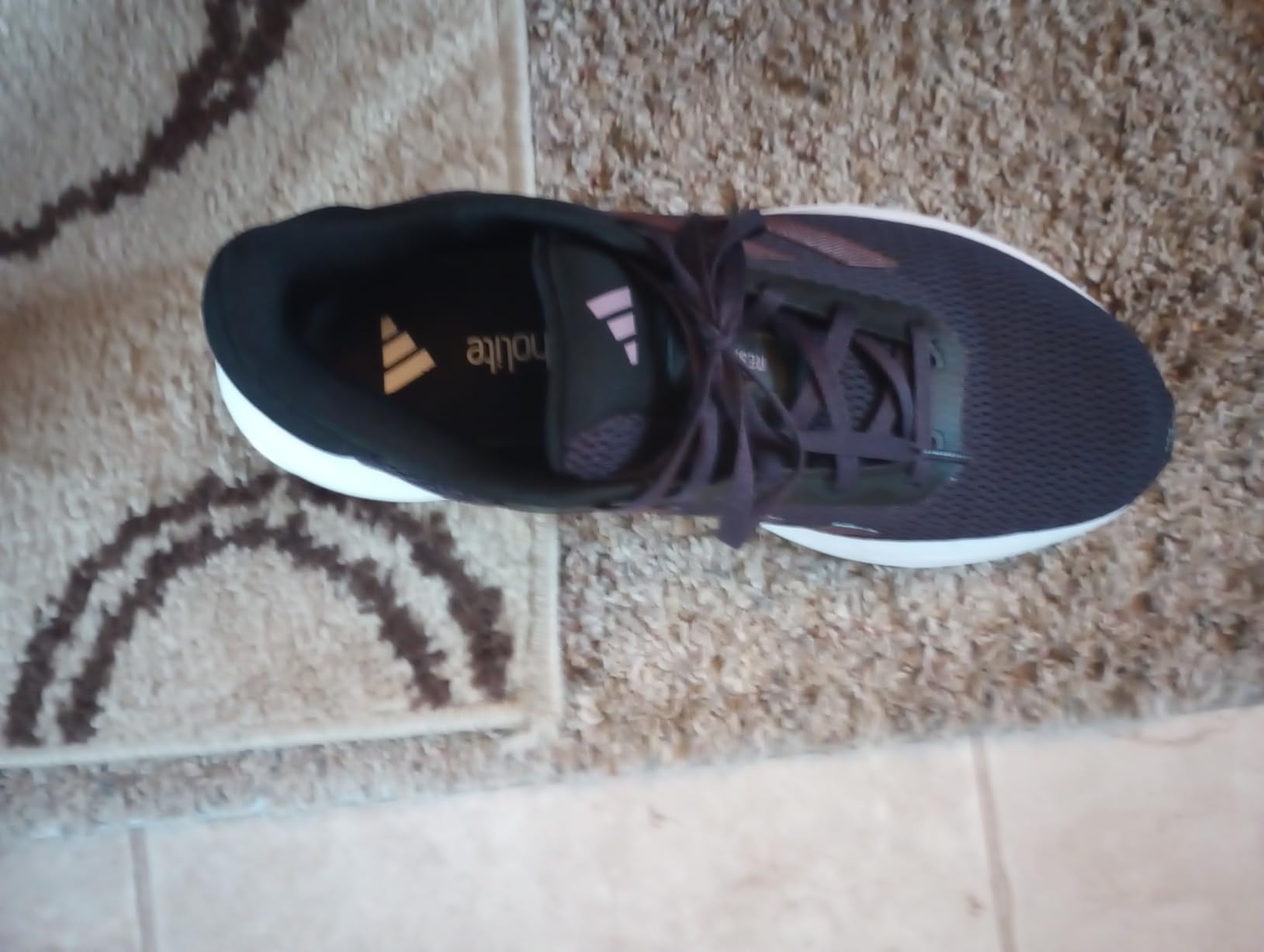 Adidas Women's Response Running Sneaker white purple tint colorway lifestyle design