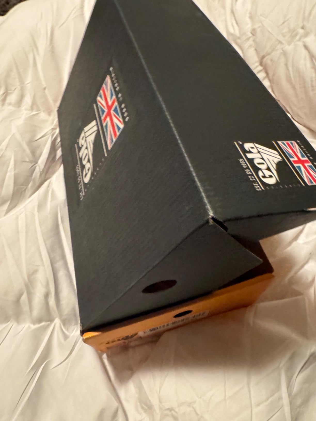 Gola Women's Coaster High Fashion Sneaker white canvas with heritage styling and rubber sole