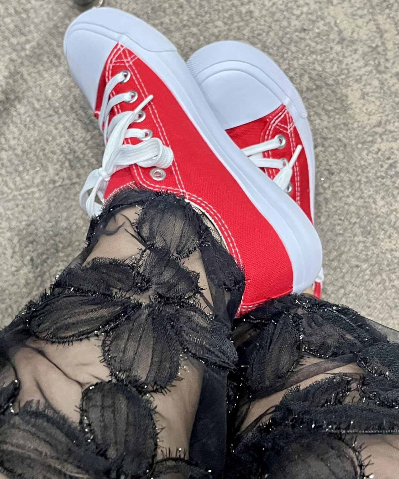 Hello Basics canvas sneakers pink colorway showing low-top design and lace-up closure