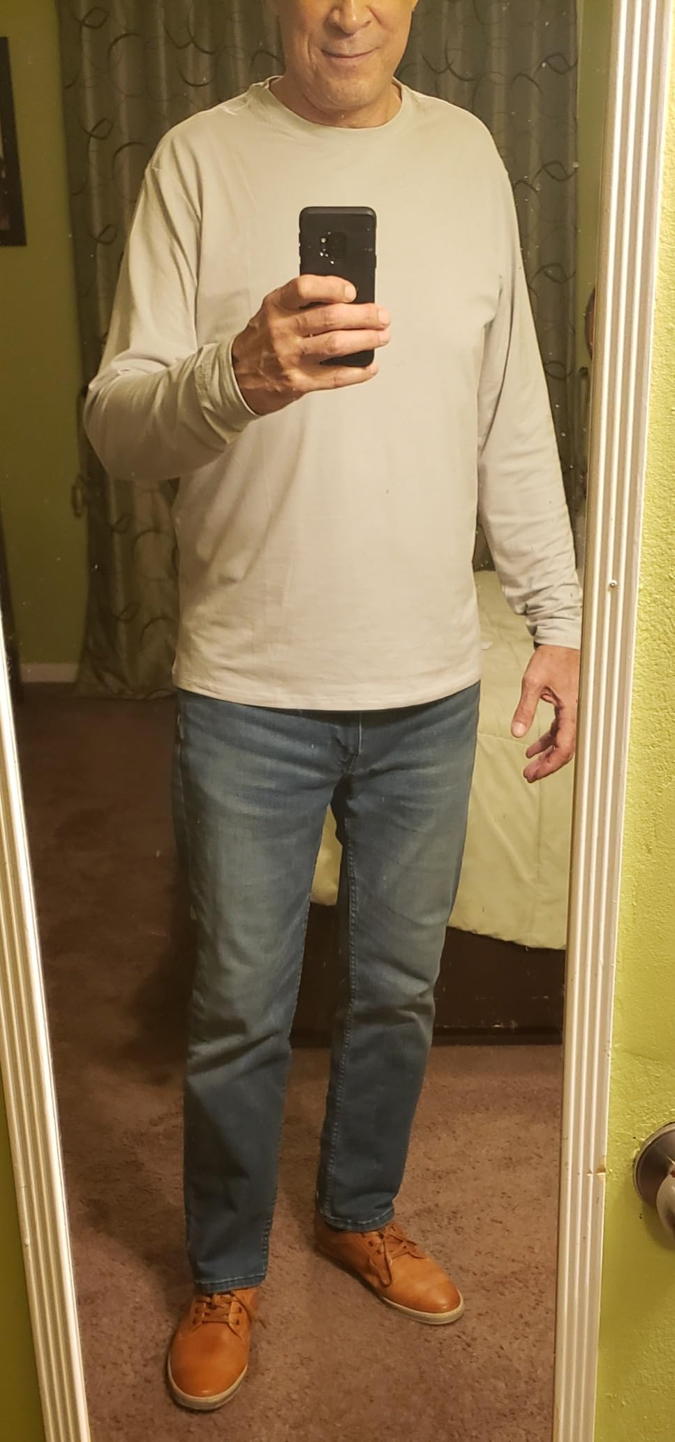 Detail shot of Jousen sneaker stitching and leather quality