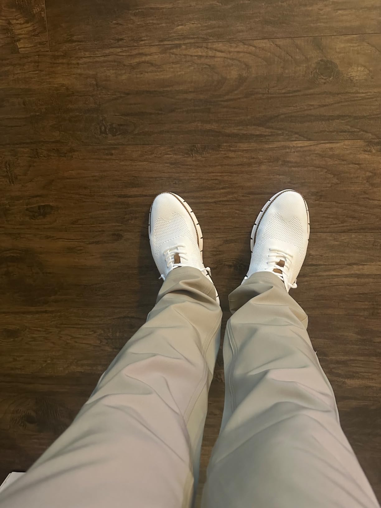 Kvovzo casual dress shoes lifestyle shot showing business casual versatility