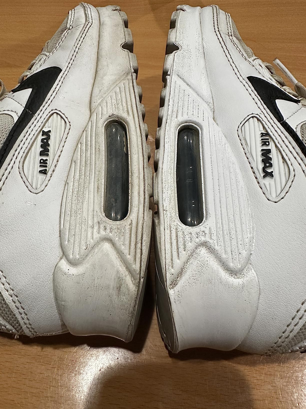 GRIPEXX wipes in action cleaning basketball shoes showing before and after results