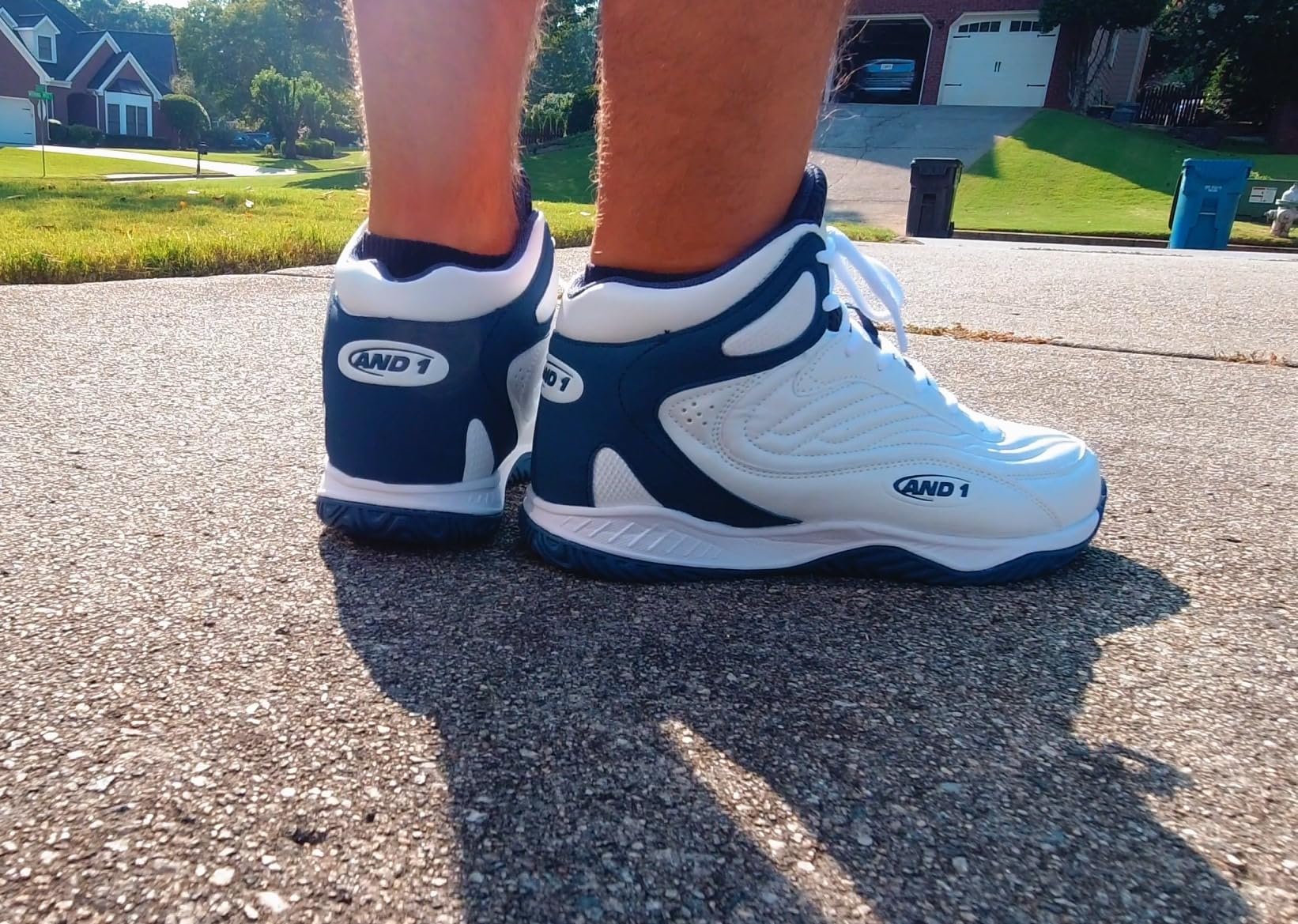 AND1 Pulse 3.0 Basketball Shoes in action showing court performance and ankle support design