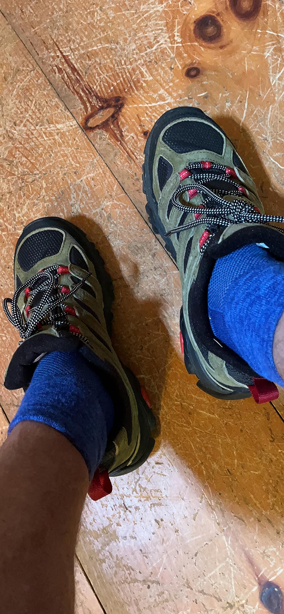 Merrell Moab 3 showing Vibram TC5+ outsole tread pattern and durable construction