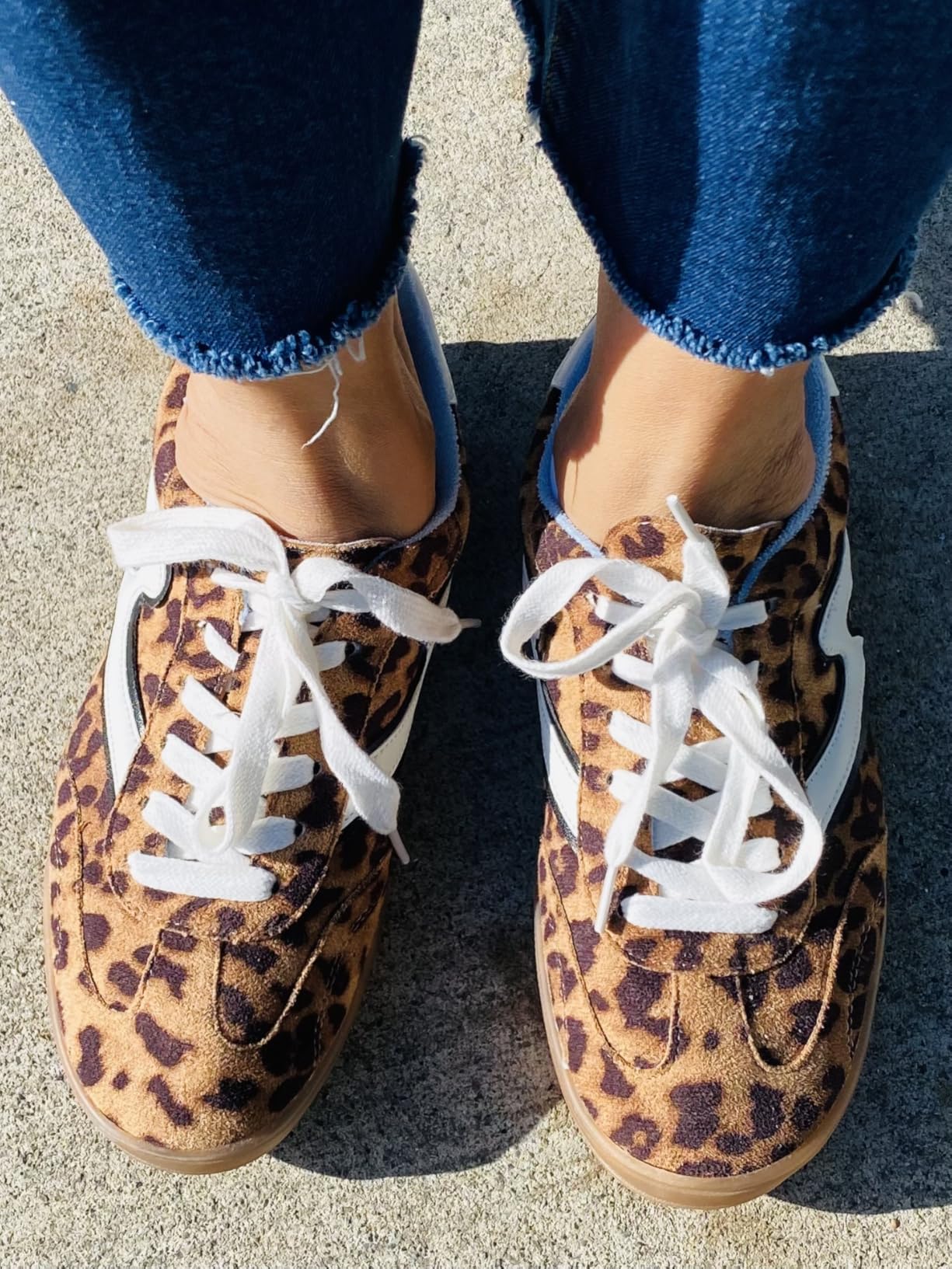 Madden Girl Giia sneakers styled with casual outfit