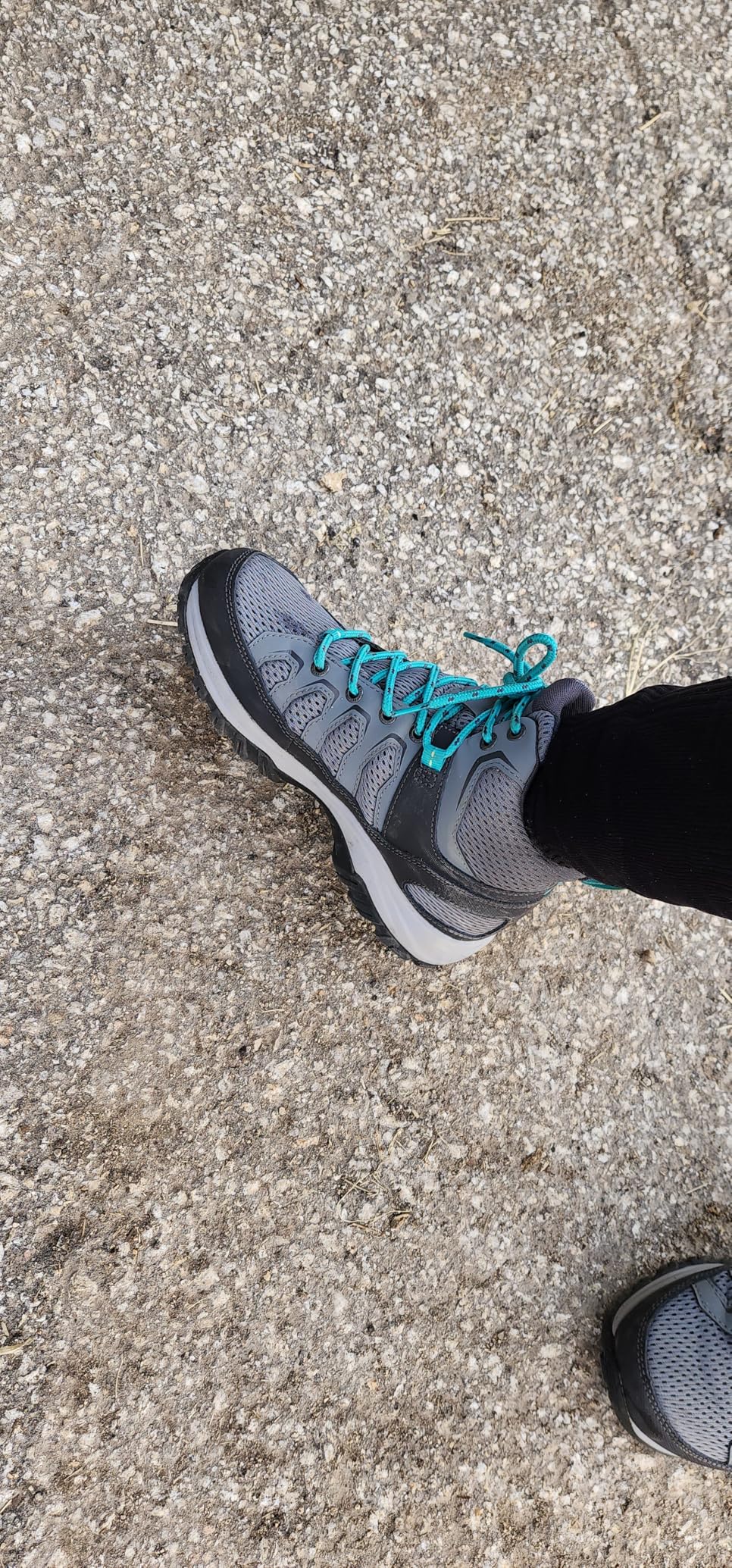 Columbia Women's Granite Trail Mid Waterproof Hiking Shoe showing burgundy colorway and ankle support design