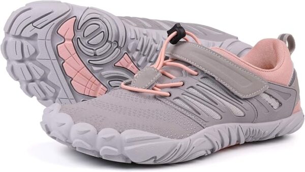 Joomra women's trail running barefoot shoes with wide toe box design