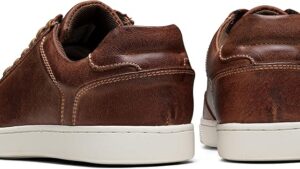 Jousen Men's Leather Casual Sneakers