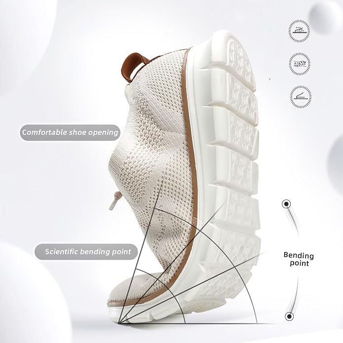 Kvovzo Men's Casual Dress Shoes Fashion Walking Sneakers Mesh Business Oxfords