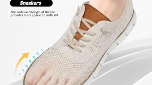 Kvovzo Men's Casual Dress Shoes Fashion Walking Sneakers Mesh Business Oxfords