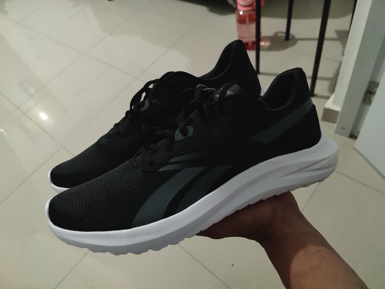 Reebok Energen Lux durability testing showing wear patterns after 6 weeks of daily use and 50+ miles