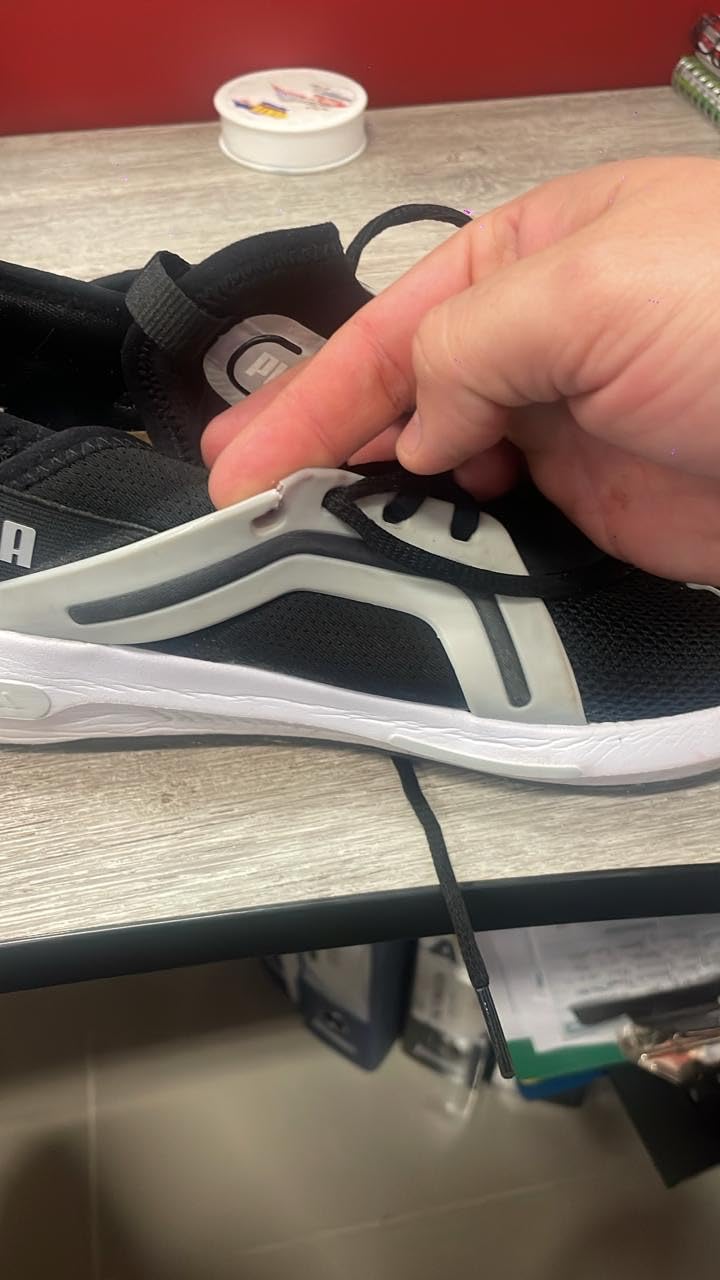 PUMA Softride Enzo 5 after 3 months of testing showing wear patterns on outsole and current condition documentation