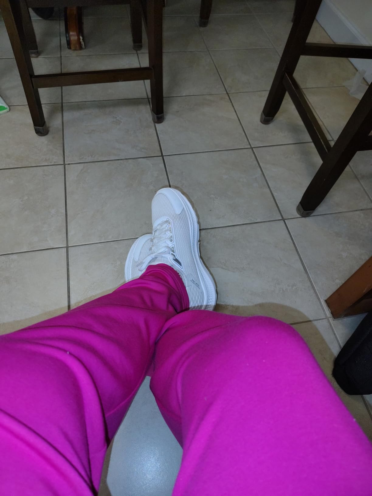 Skechers Men's Viper Court Smash pickleball shoe in white colorway showing Relaxed Fit design and synthetic leather upper