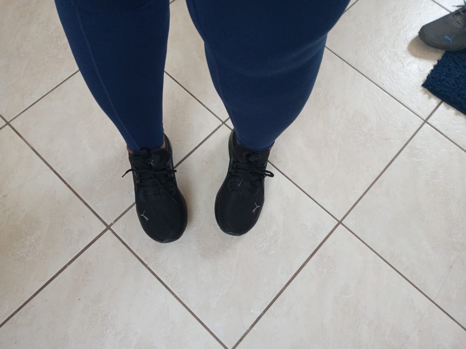 PUMA Softride Enzo 5 in action showing shoe flexibility during movement and training activities