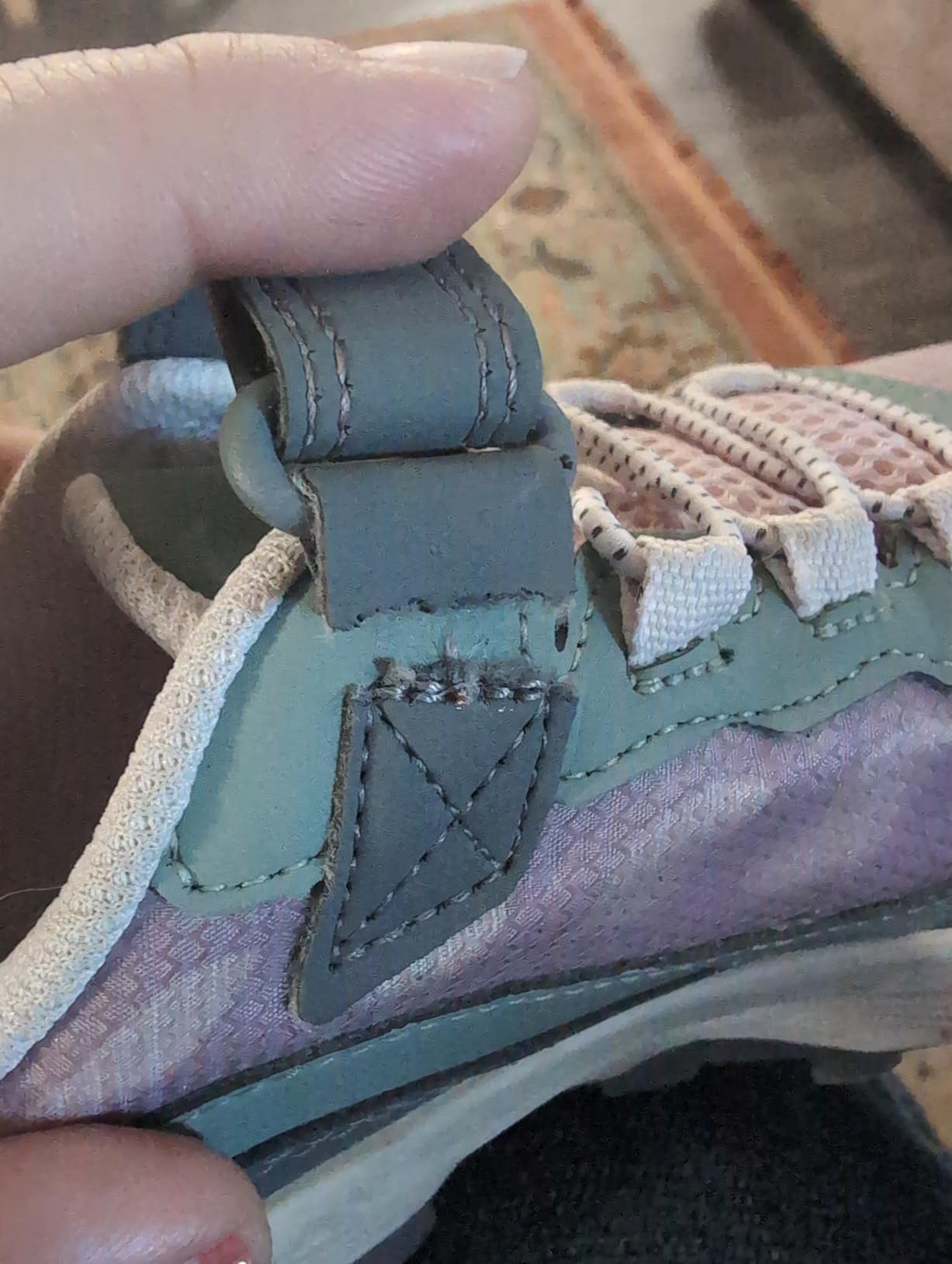 Velcro strap adhesive failure on Merrell Moab Speed Low after 2 months of use
