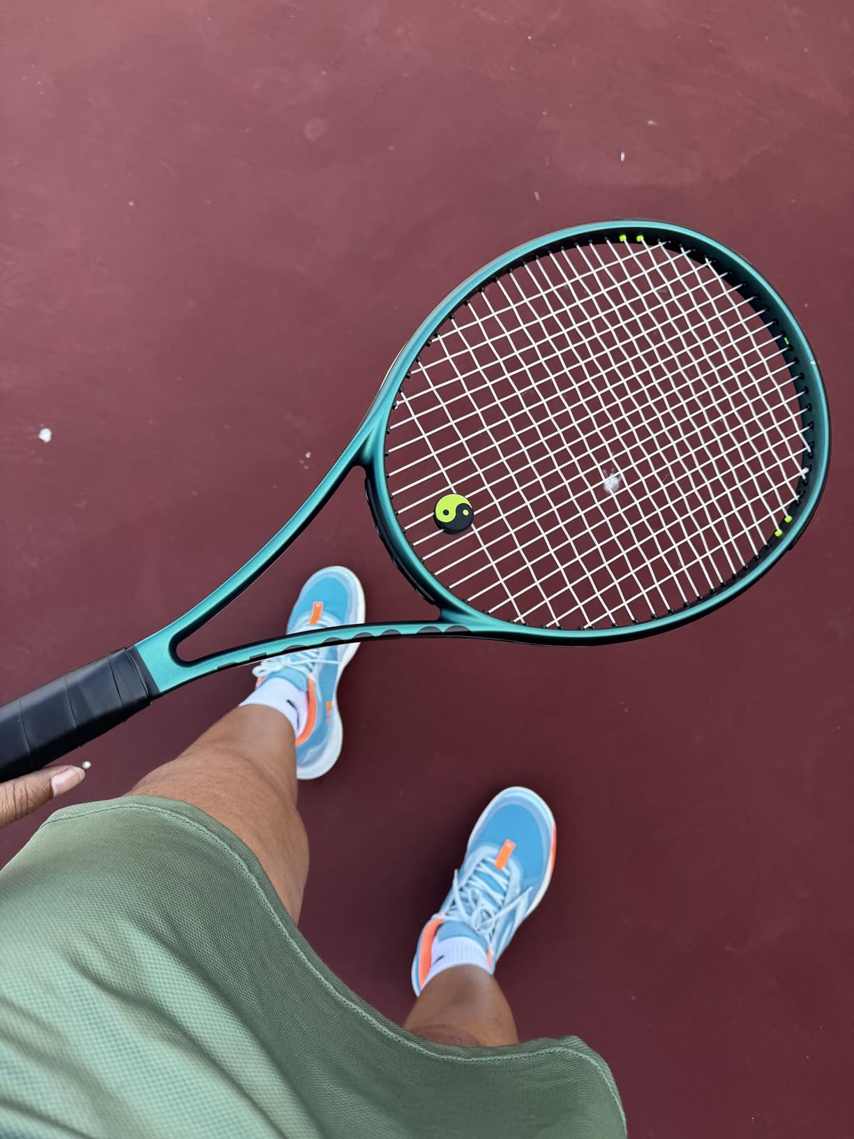 Adidas Women's Avacourt Tennis Shoe Black Silver Blue Colorway