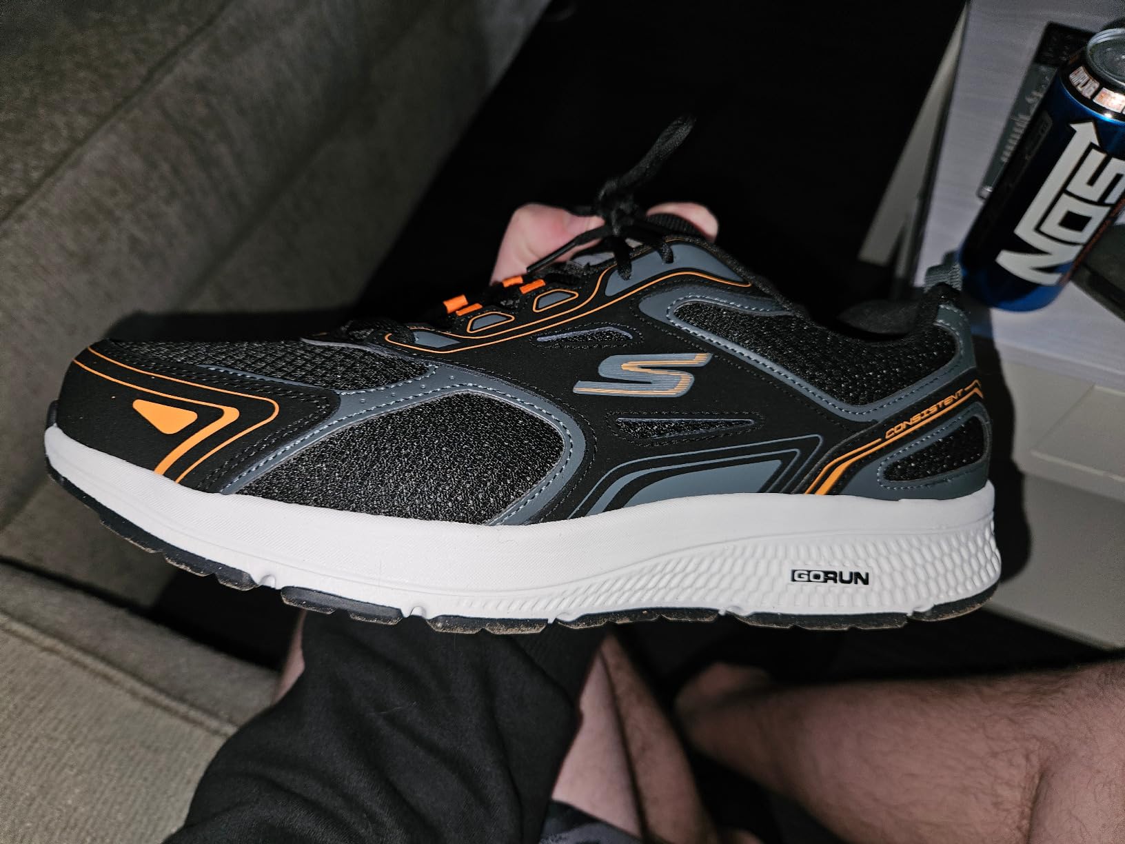 Skechers GoRun Consistent - Side Profile Showing Construction