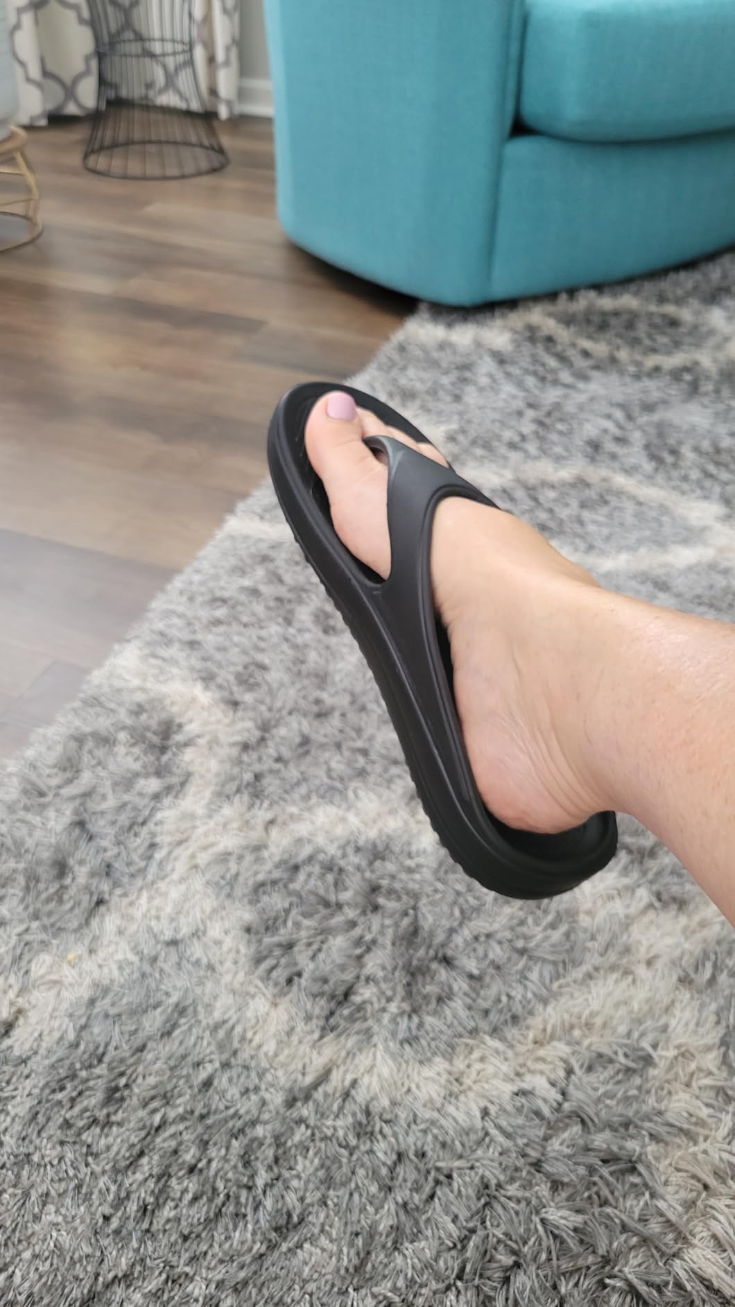 Long-term wear testing of Shevalues sandals showing durability after months of use