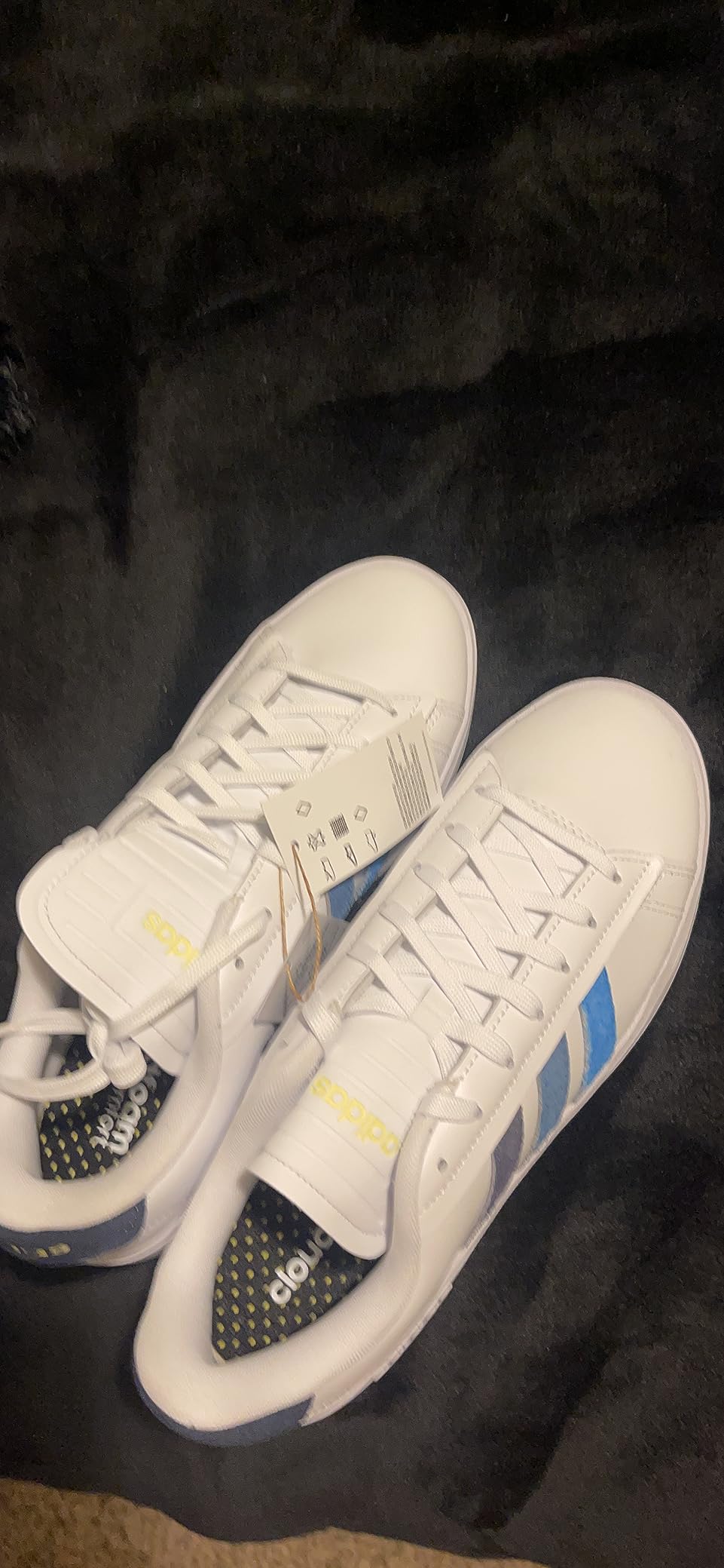 Adidas Grand Court Alpha full view showing overall design and construction quality