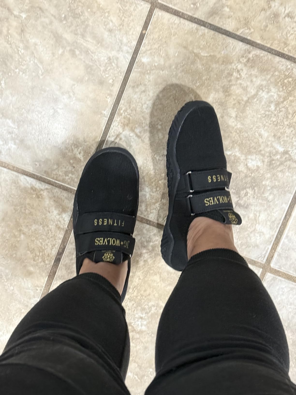 Complete product view of pink fitness deadlift cross-trainer shoes showing overall design quality and construction