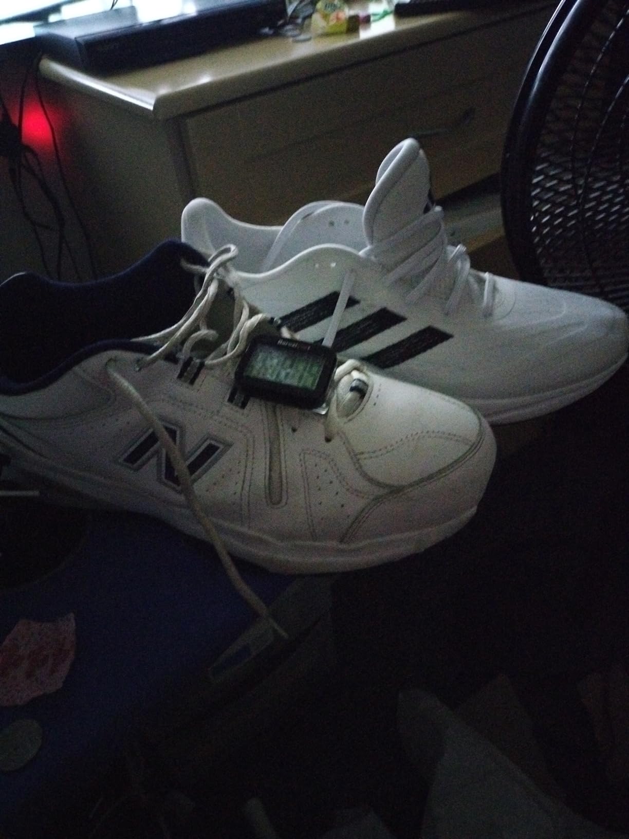 Adidas Supernova 3 white lucid lemon colorway full shoe view