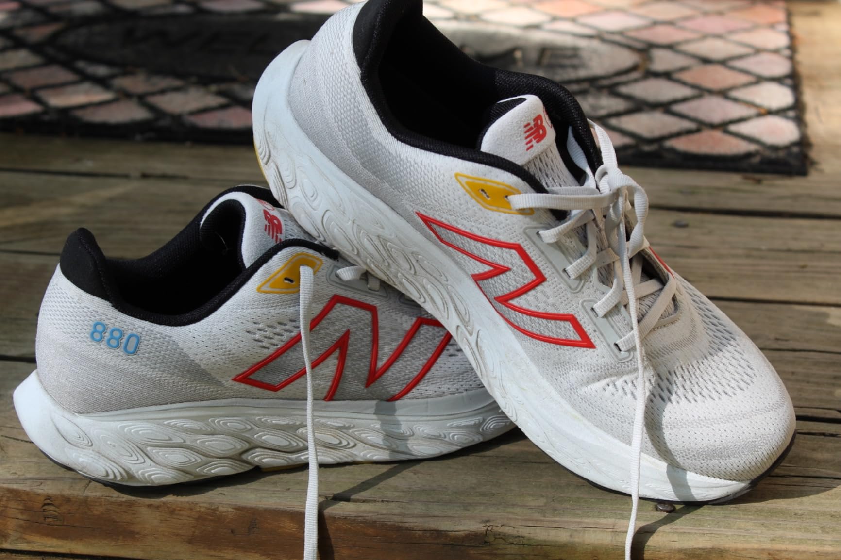 New Balance 880 V14 lifestyle shot demonstrating versatility across different running conditions and training scenarios