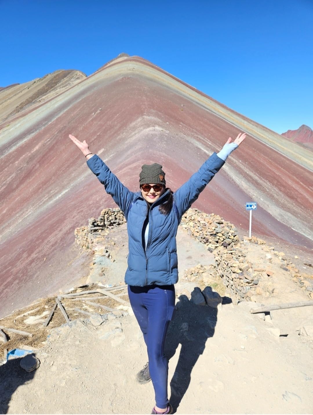 CAMELSPORTS Women's Hiking Shoes Light Grey Blue colorway front view