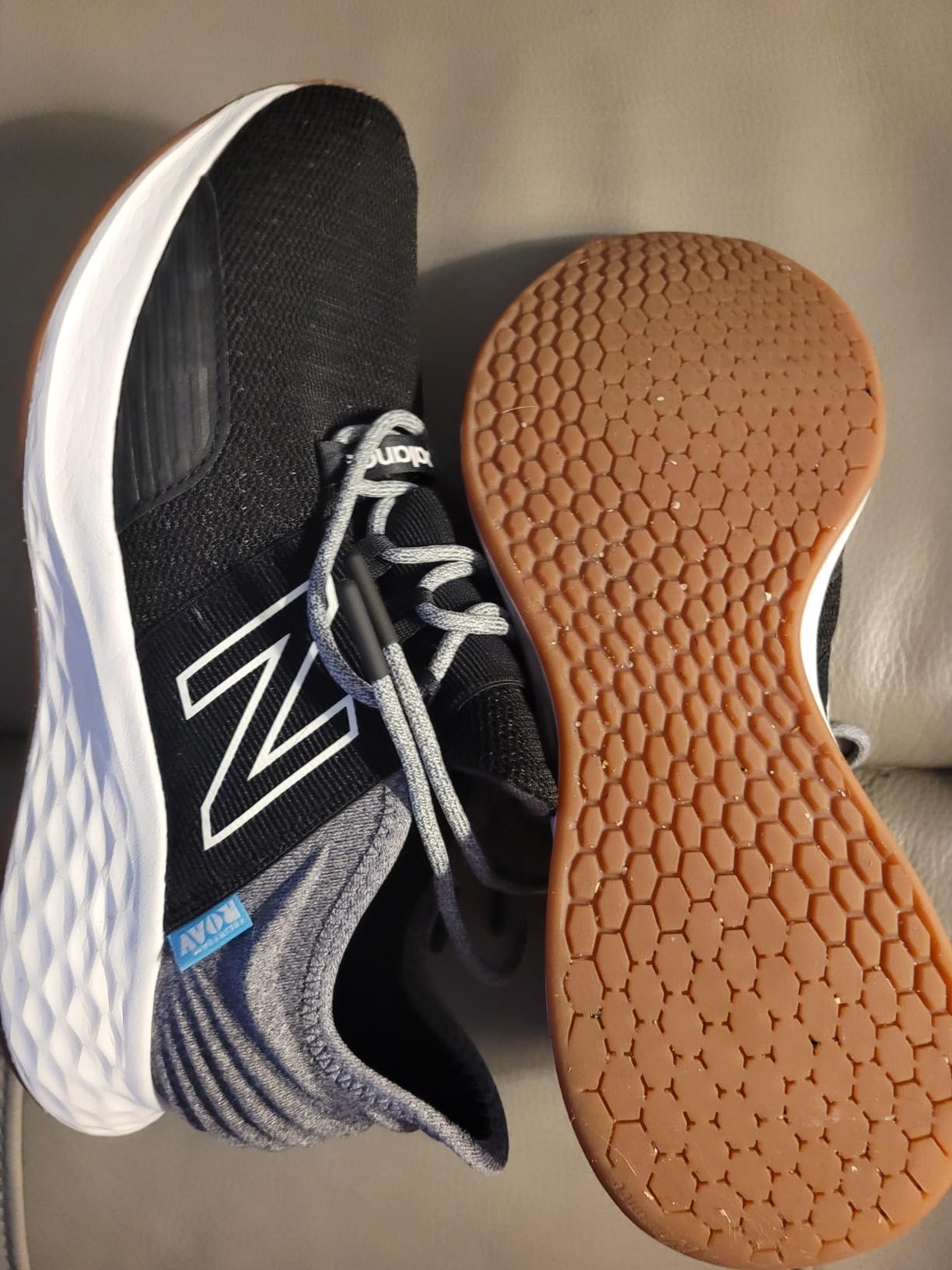 New Balance Fresh Foam Roav sole wear pattern after extended real-world use showing tread durability
