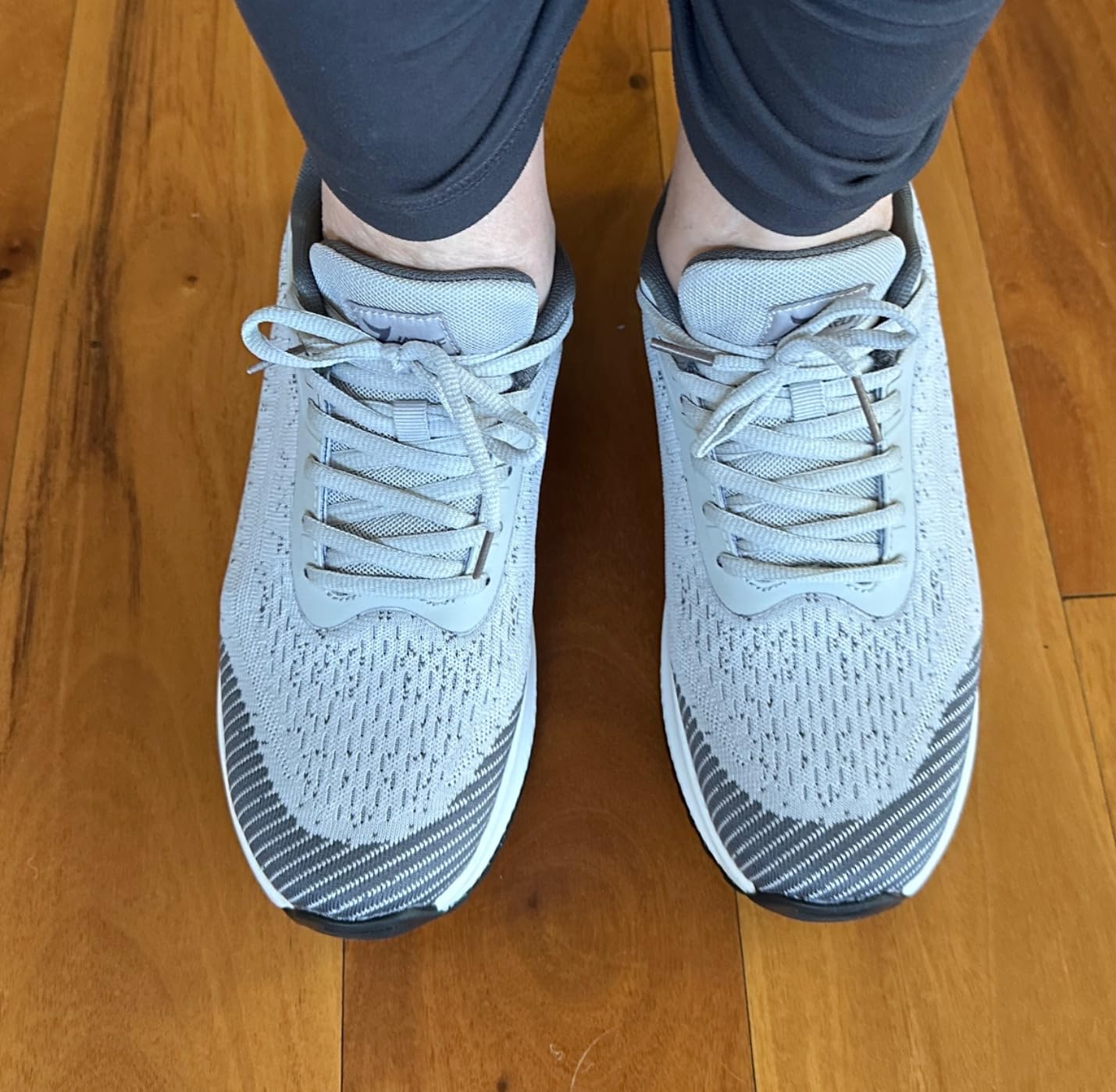 Overall lifestyle shot of RomenSi walking shoes being worn during daily activities