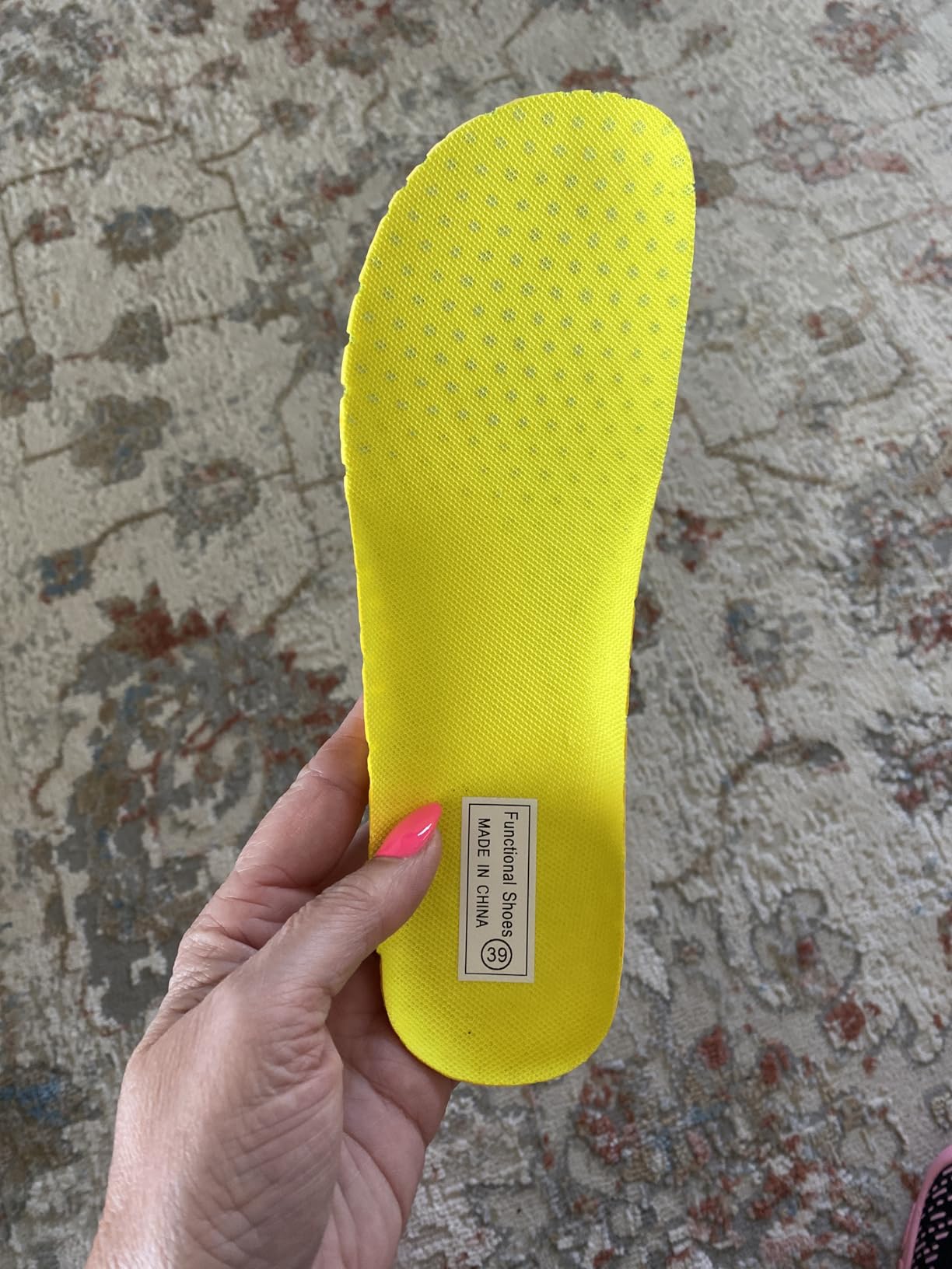 ATHMILE water shoes showing mesh upper construction and rubber sole design details