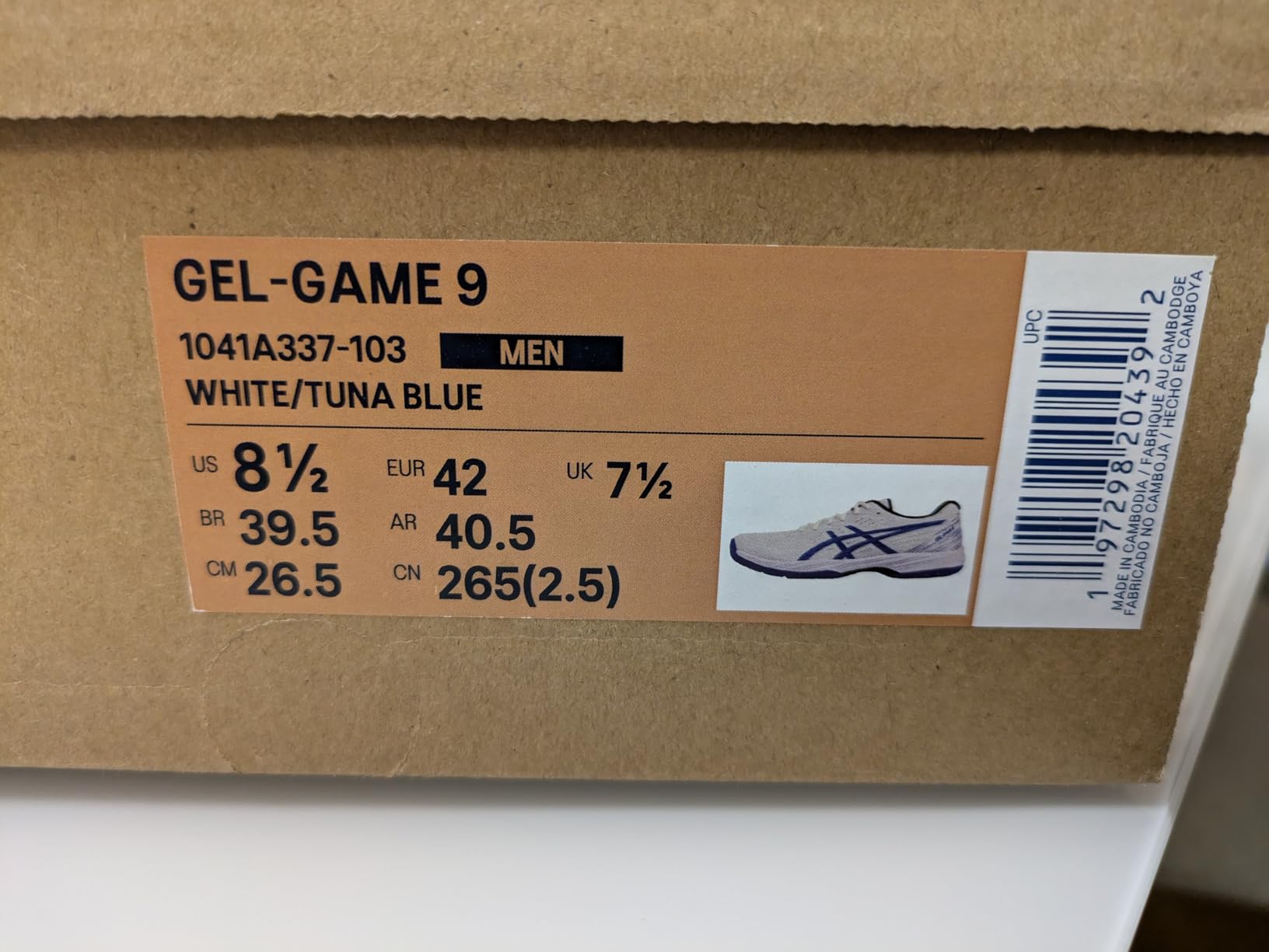 ASICS Solution Swift FlyteFoam 2 showing TWISTRUSS stability technology visible through the midfoot section