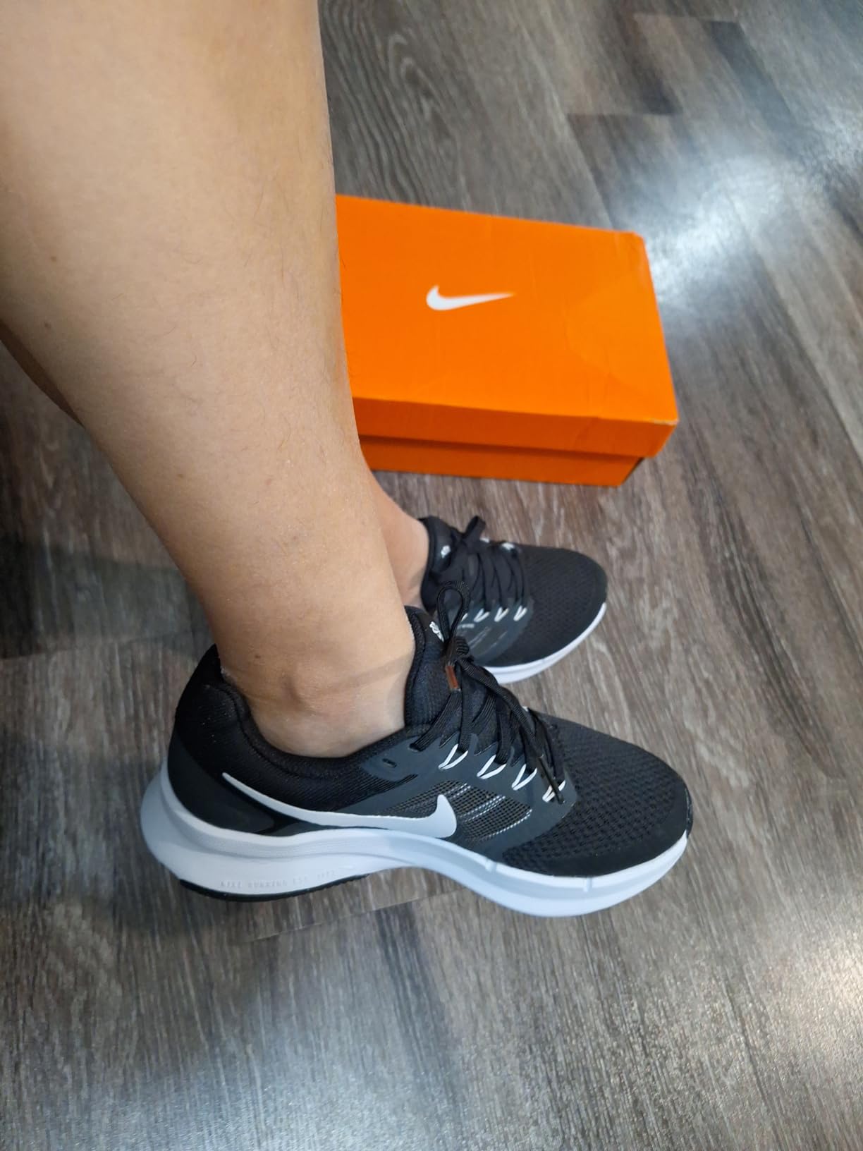 Nike Air Winflo 9 worn during outdoor activities showing real-world performance
