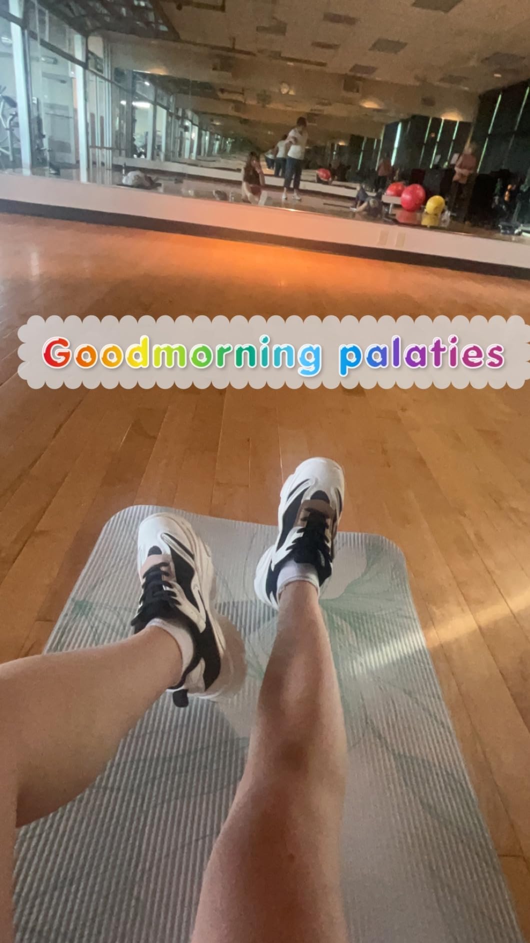 DREAM PAIRS chunky platform sneakers lifestyle shot showing athletic mesh upper and platform design on model