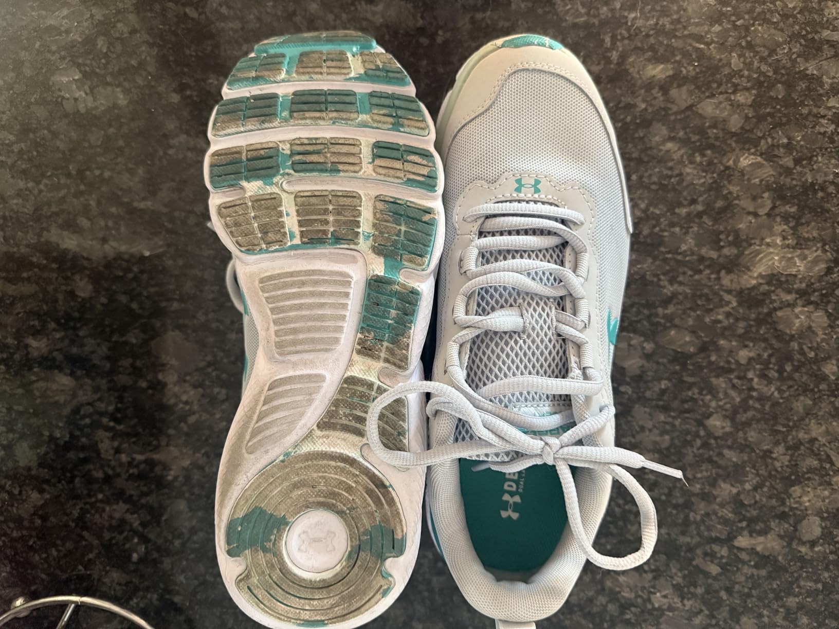 Under Armour Charged Assert 9 being worn during workout showing flexibility and real-world use