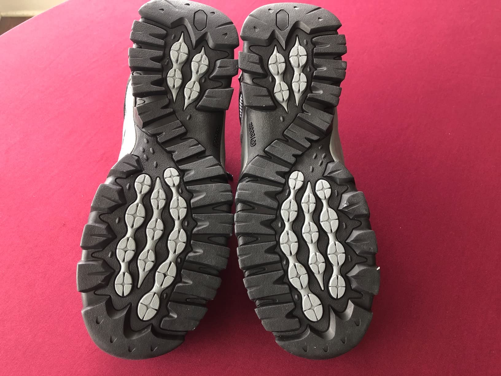 CAMELSPORTS hiking shoes worn on trail showing real-world use and wear