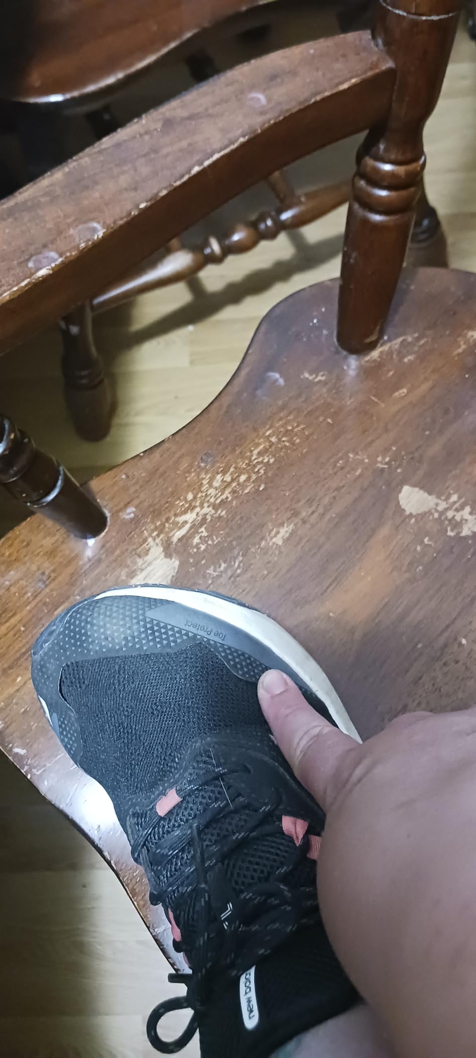 New Balance DynaSoft Nitrel V6 purple colorway side view