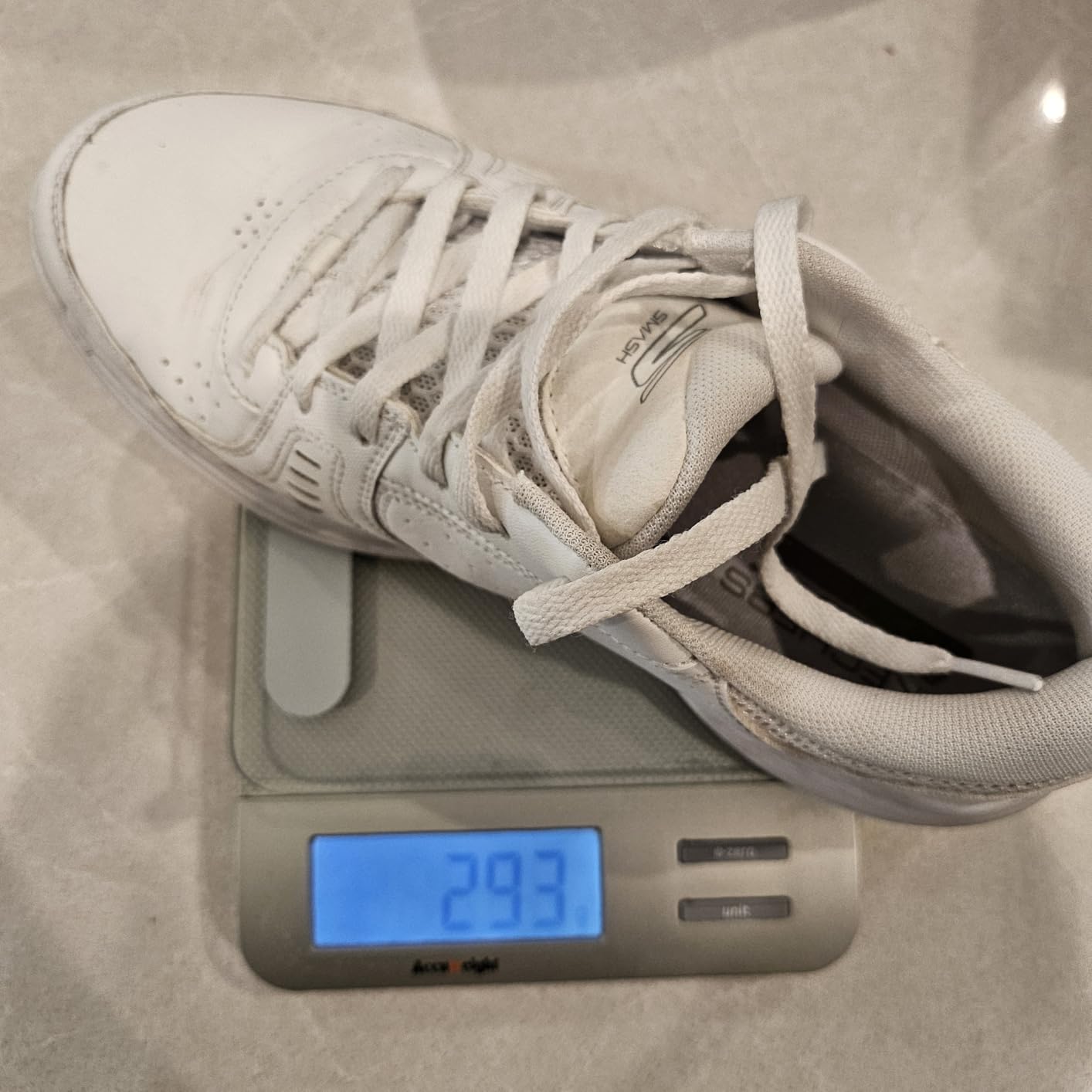 Skechers Viper Court Smash during pickleball gameplay showing real-world performance