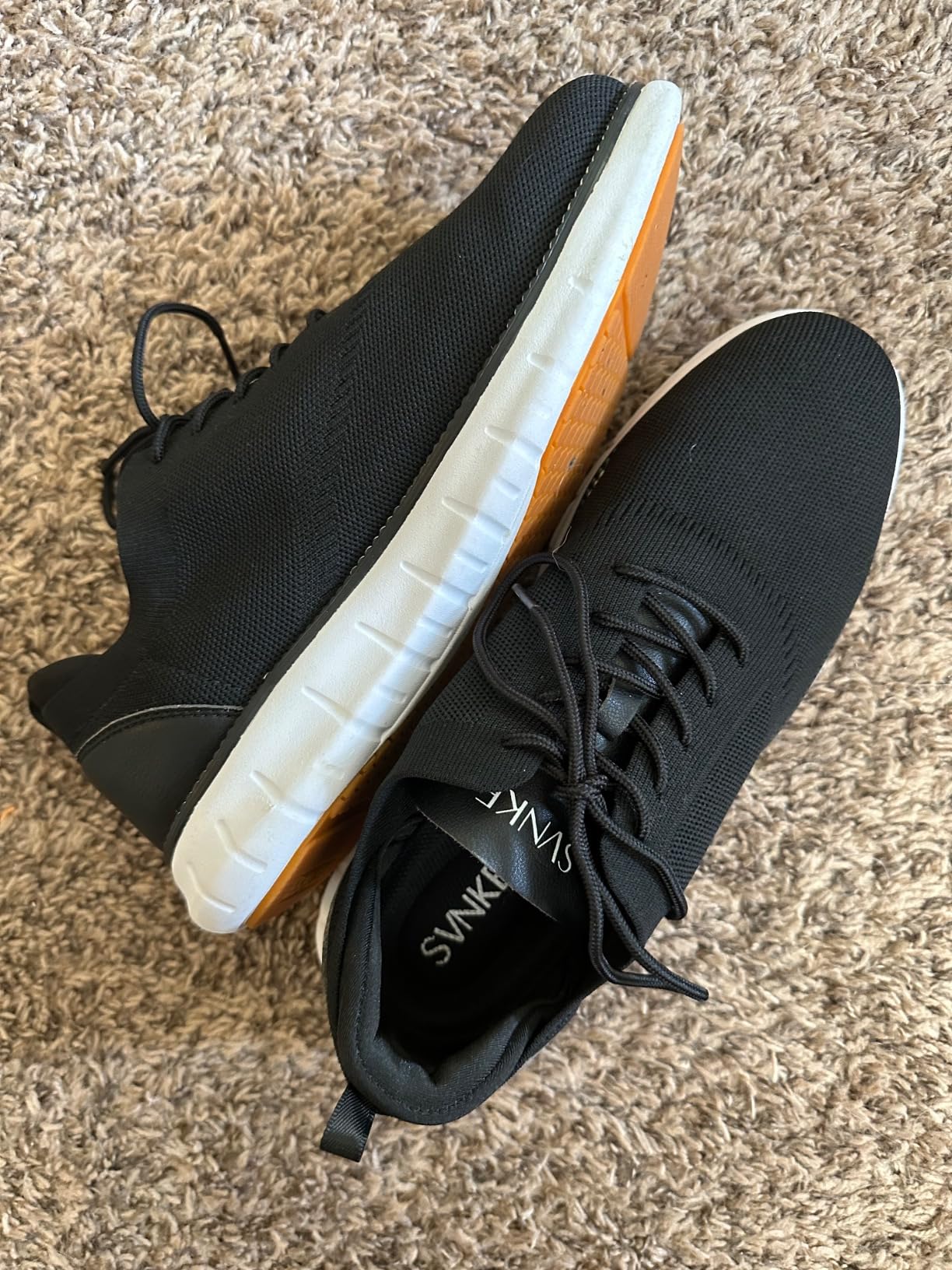 SVNKE dress shoes in real-world office and daily wear environment demonstrating professional appearance